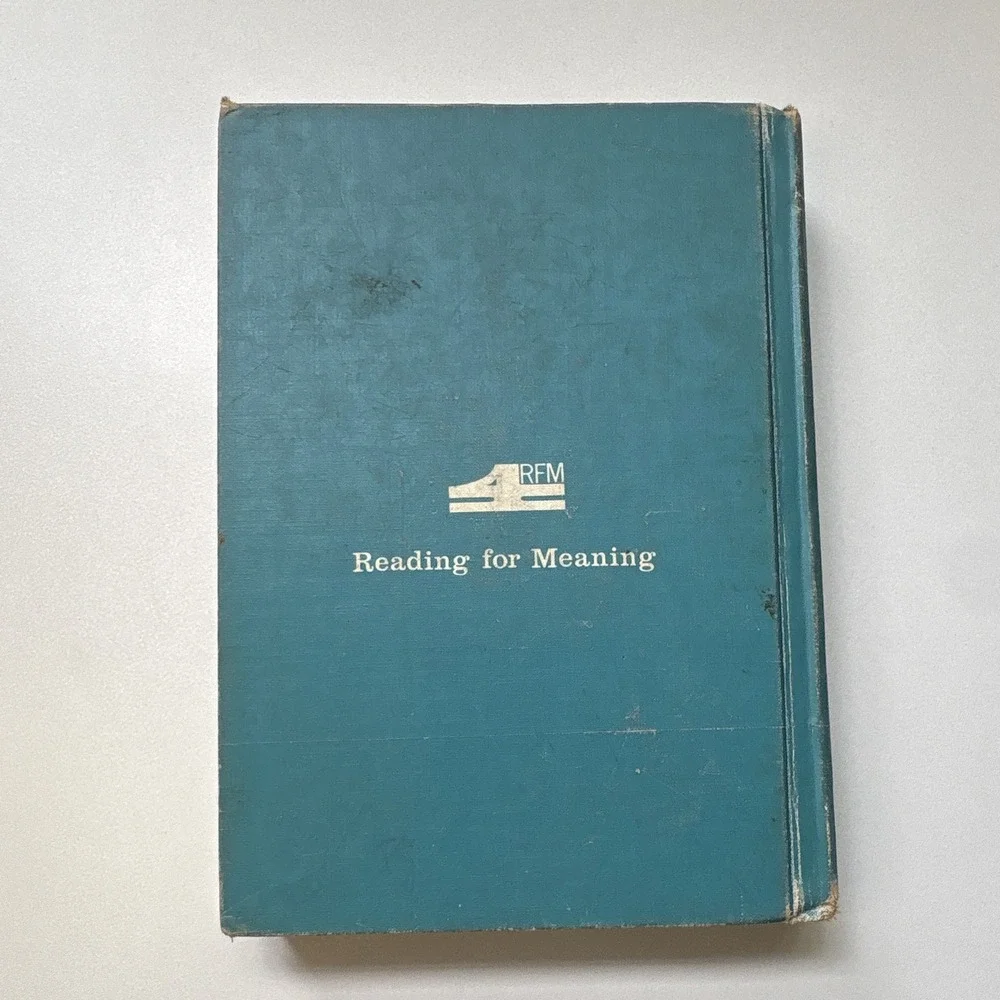 Houghton Mifflin Reading for Meaning: Climbing Higher 4th Ed 1957 Hardcover